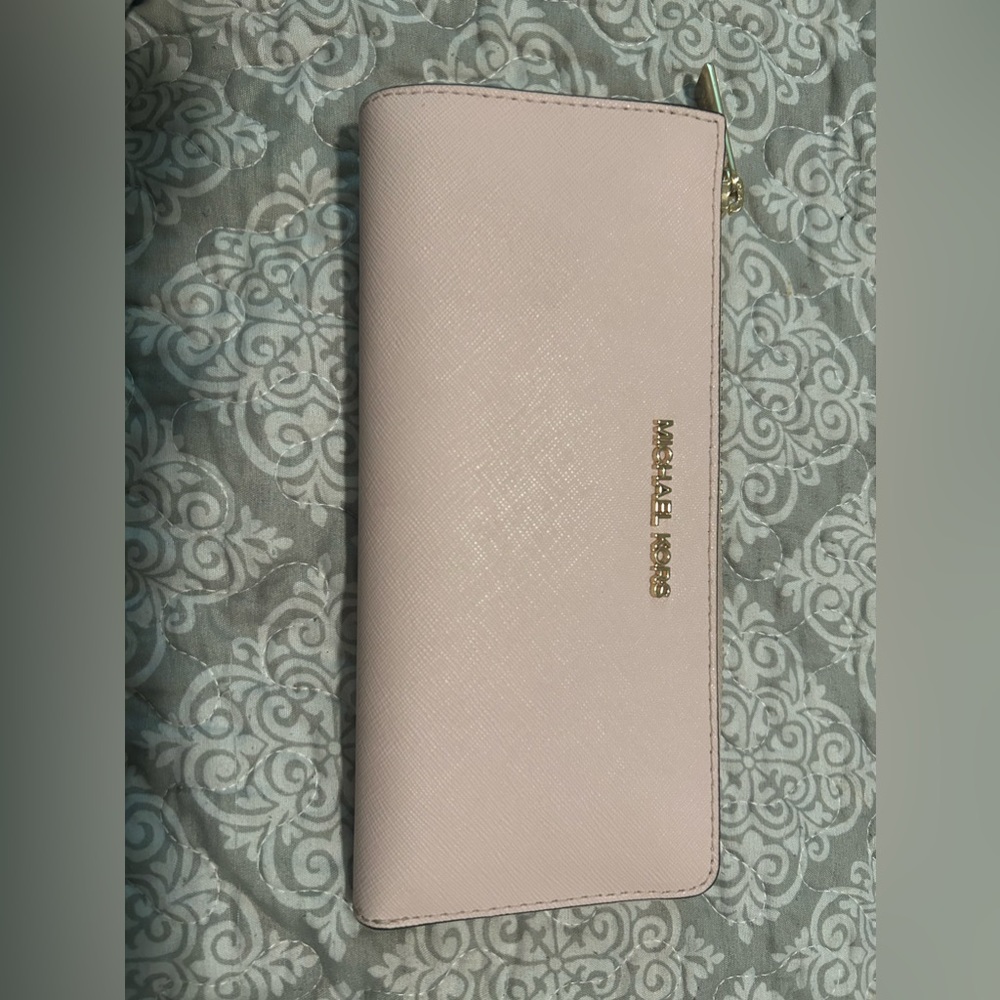 Michael Kors zip around wallet